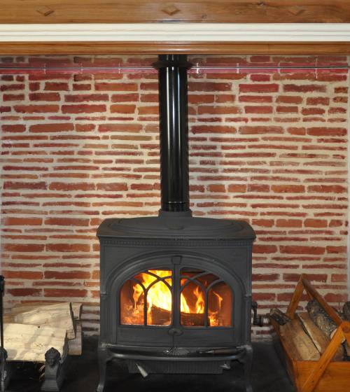 Poêle à bois en pierre à Vigneux-sur-Seine 91270