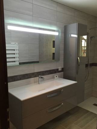 Grand meuble vasque salle de bains Craponne