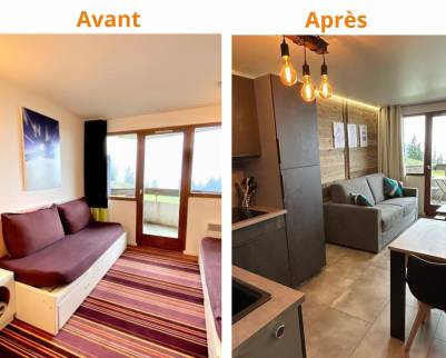 Rénovation complète d’un appartement de montagne