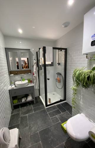 Douche de l'agrandissement La Maison Des Travaux Ales