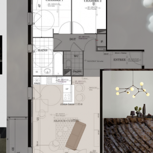 Appartement conseil décoration - Aurélie Derycke - La Maison Des Architectes