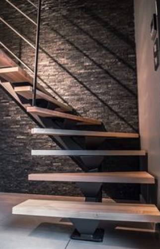 Escalier sur mesure bois et métal à Palaiseau (91)