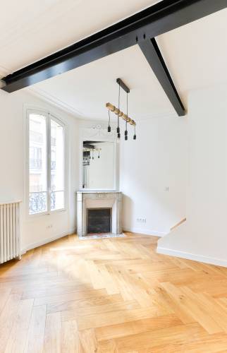 parquet et peintures rénovées