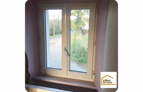 Changement de fenêtres et de la porte d'entrée à Chanteloup (50510).