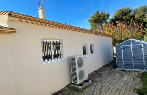 Après travaux : Installation gouttières Nîmes