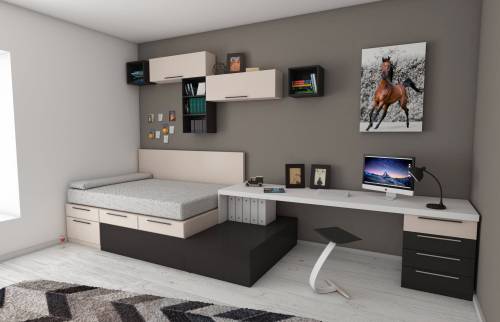 Chambre d'ado garçon