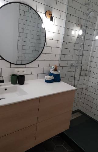 Salle de bain rénovée