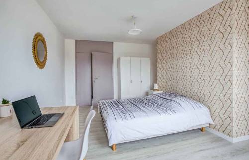 Revêtement de mur chambre Haguenau