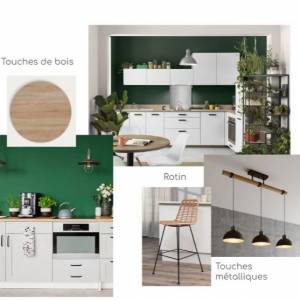 Cuisine optimisée avec îlot central convivial – Camille Truttmann