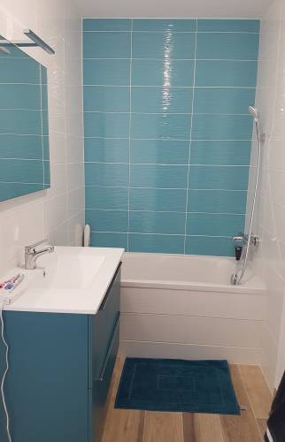 Zone baignoire/vasque 