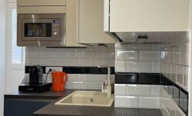 Rénovation complète de la cuisine de notre agence à  Paris 