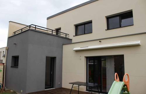 Maison après surélevation à Antony 