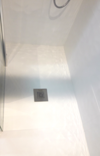 Grand receveur extra plat