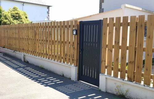 Clôture et portillon à Saint-Malo