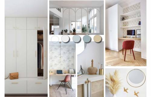 Relookage d’une très grande entrée à Colombes (92700) 