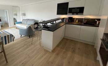 Carrellage imitation parquet bois dans le séjour