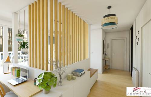 Vue 3D des claustras