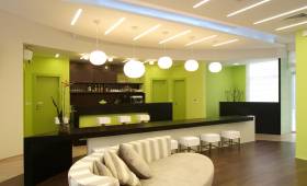 Rénovation de la réception d'un hôtel à Rennes