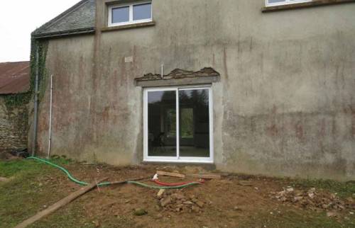 Installation baie coulissante - Caudan (56850)