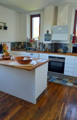 photo de la cuisine après travaux ! 