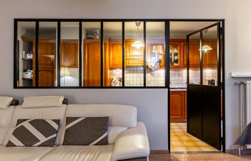 Verrière côté salon 