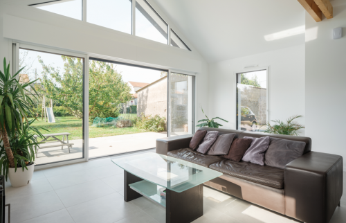  Agrandissement et rénovation d'une maison à Saint Sébastien sur Loire - salon