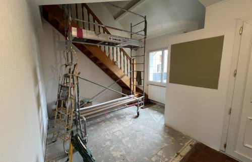 Vu ensemble de l'escalier