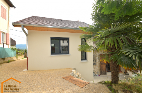 extension de maison travaux