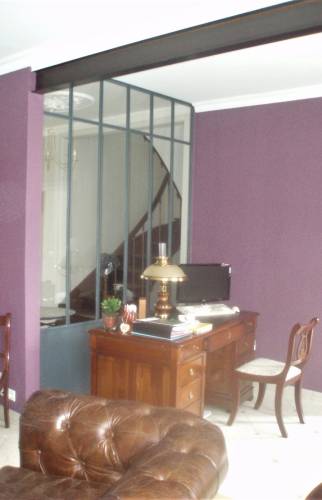 Ouverture mur + verrière finies à CHABRIS (41)