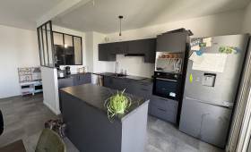 Résultat final de la rénovation cuisine réalisée par La Maison Des Travaux Bruz