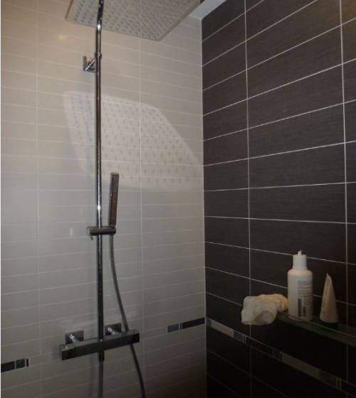 Rénovation réussi de la douche