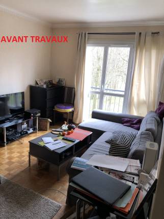 Salon avant rénovation (Brunoy 91800)