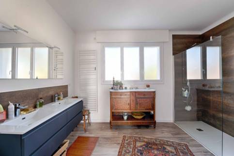 rénovation d'une grande salle de bain