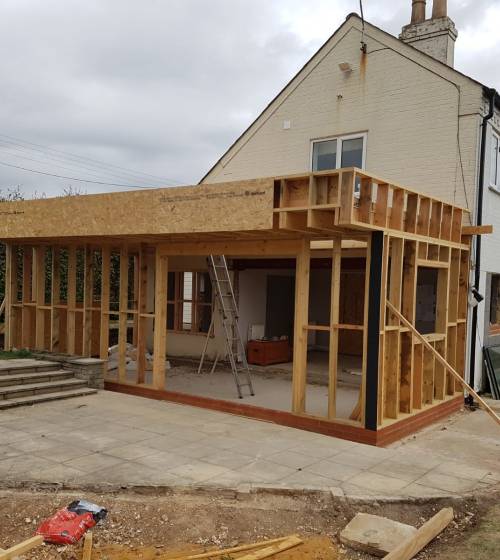 extension en bois