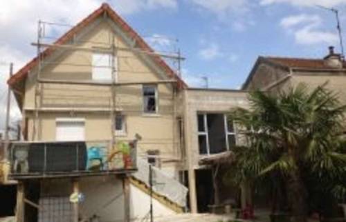 Agrandissement d'une maison à Chelles