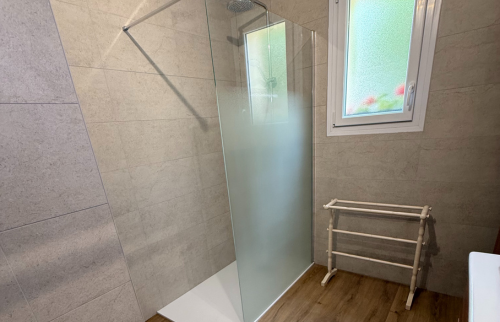 Après - Installation receveur douche 