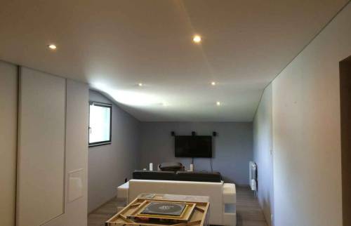 Plafond tendu en toile PVC - Caudan (56850)