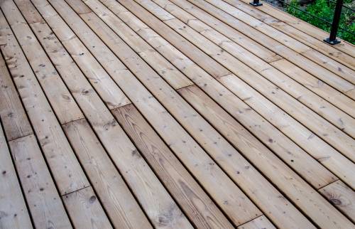 Terrasse bois en pin