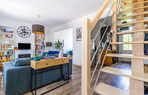 Détail rampe escalier Avon