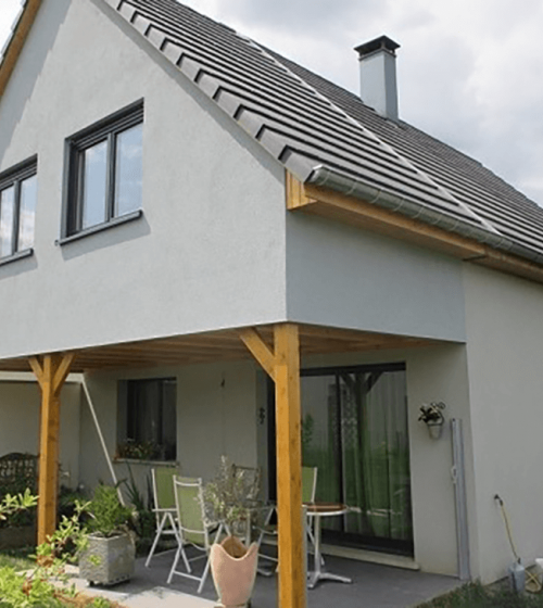 Surélévation de maison sur pilotis