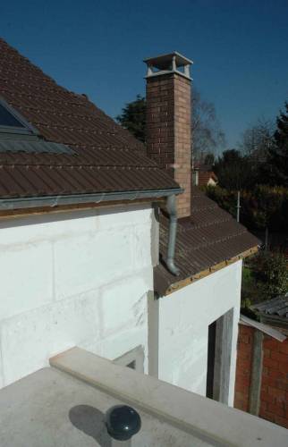 Extension de maison en limite séparative