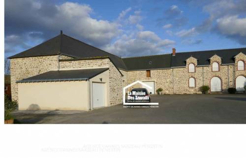 RENOVATION D'UN CORPS DE FERME DANS LE MORBIHAN PAR LA MAISON DES TRAVAUX VANNES SARZEAU PENESTIN