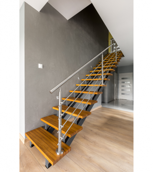 escalier avec limon métallique près de Beaune