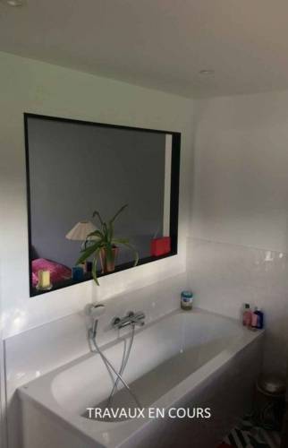 Rénovation d'une suite parentale avec verrière dans une maison entièrement rénovée à Sarzeau (56370)