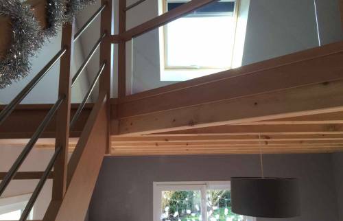 Installation d'un escalier dans le 14