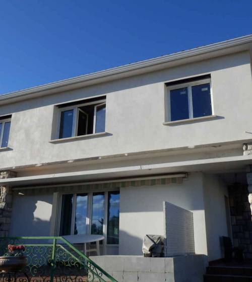 rénovation complète de façade à Guerard - 77-