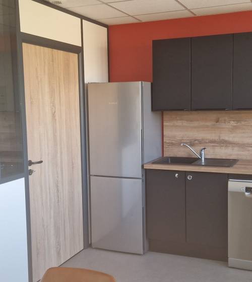 Rénovation cuisine cloison vitrée Seyssins