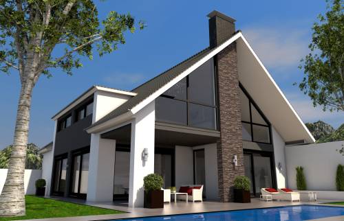 Rénovation de maison avec piscine 