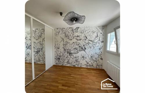 Revêtement mural d'une chambre 