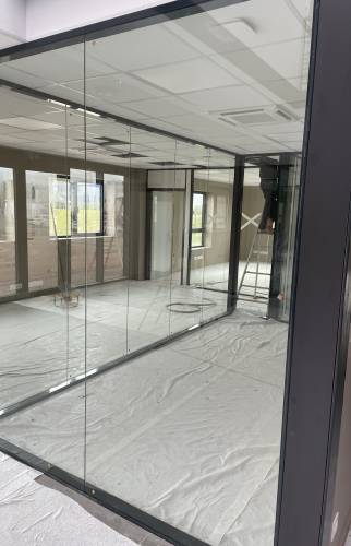 Bureaux Cloisons modulaires Chasssis aluminium 2